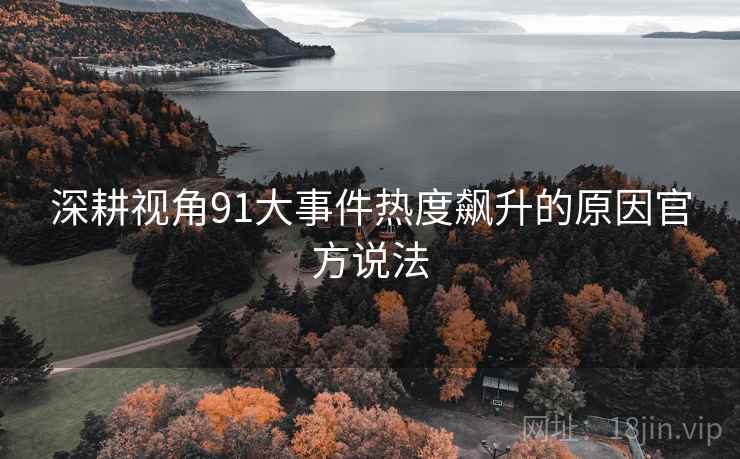 深耕视角91大事件热度飙升的原因官方说法