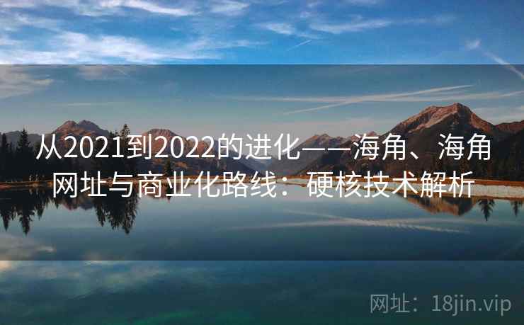 从2021到2022的进化——海角、海角网址与商业化路线：硬核技术解析