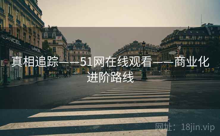 真相追踪——51网在线观看——商业化进阶路线