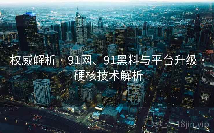 权威解析 · 91网、91黑料与平台升级 · 硬核技术解析