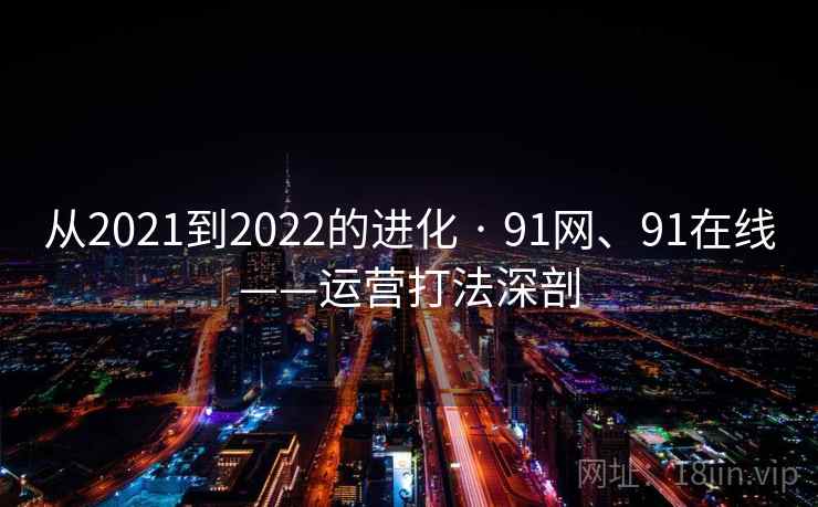 从2021到2022的进化 · 91网、91在线——运营打法深剖